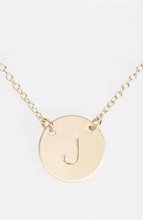 initial necklace | Nordstrom