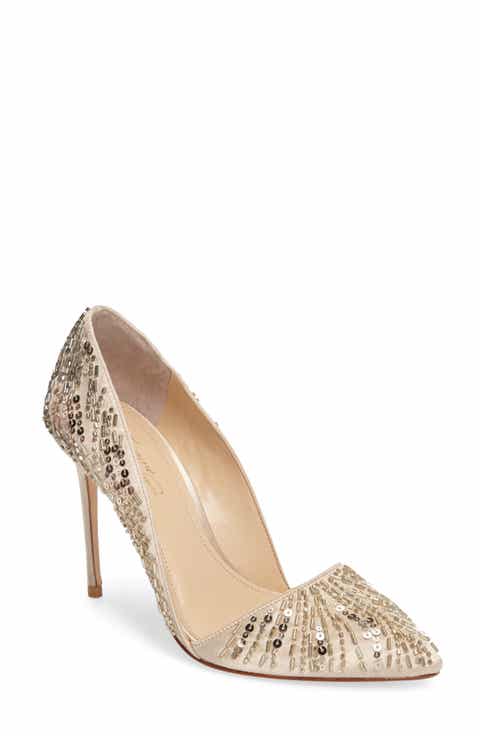 gold pumps | Nordstrom