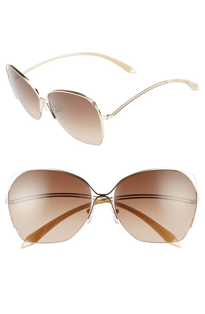 Victoria Beckham Fine Wave 61mm Sunglasses | Nordstrom