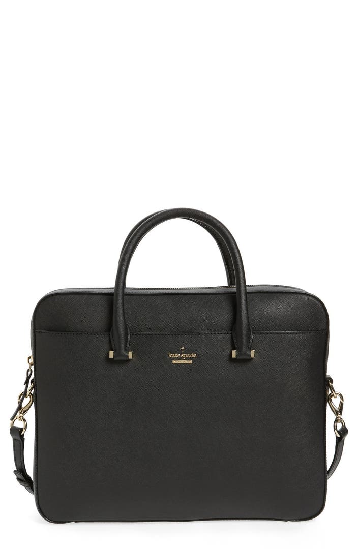 kate spade new york saffiano leather 13 inch laptop bag | Nordstrom