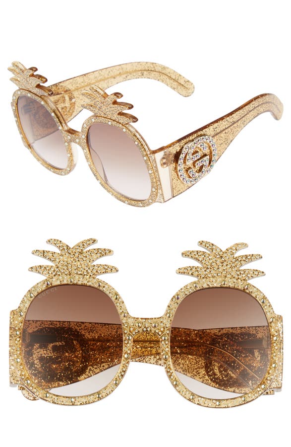 Main Image - Gucci 53mm Pineapple Sunglasses