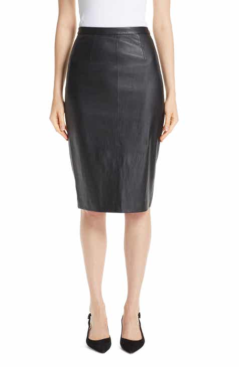 Women's Leather (Genuine) Skirts | Nordstrom
