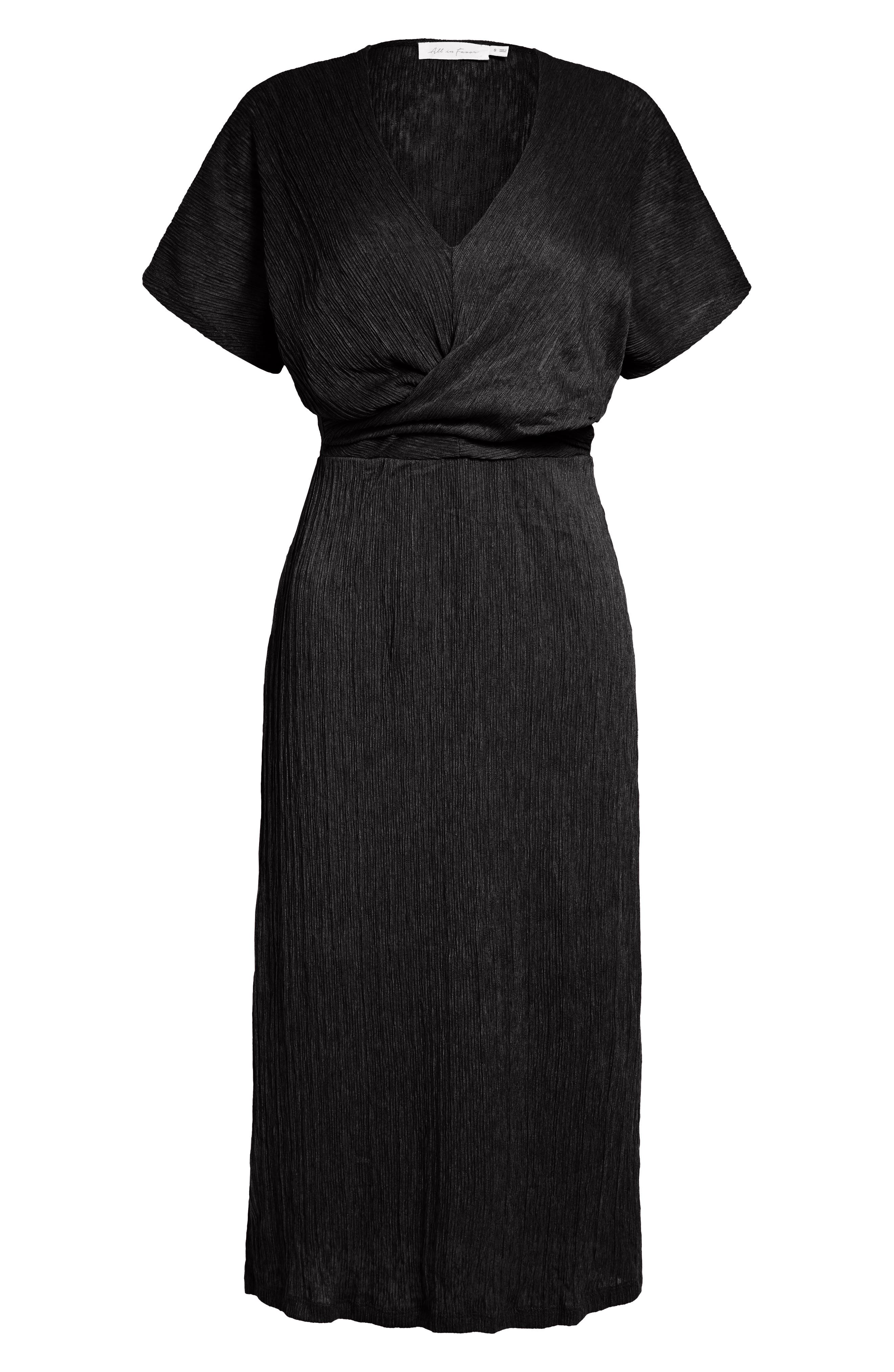 nordstrom black long dress
