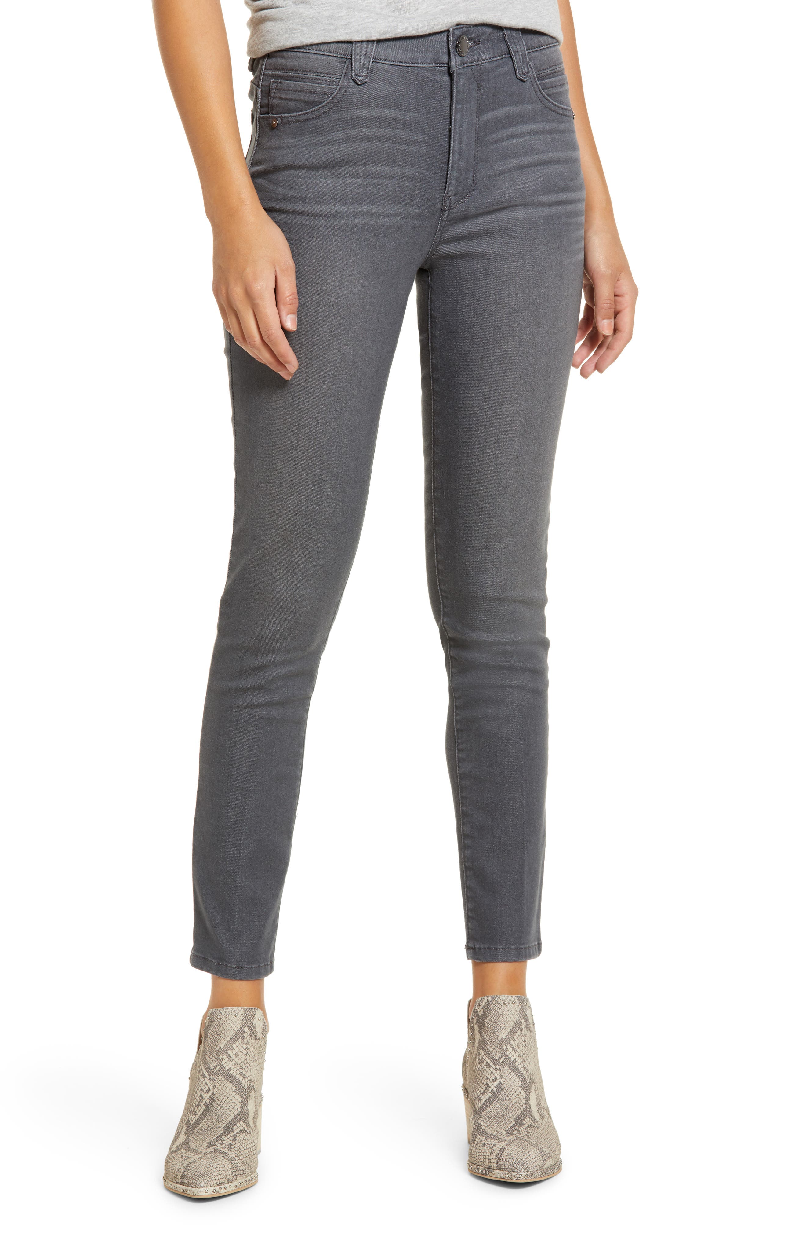 ladies grey jeans size 14