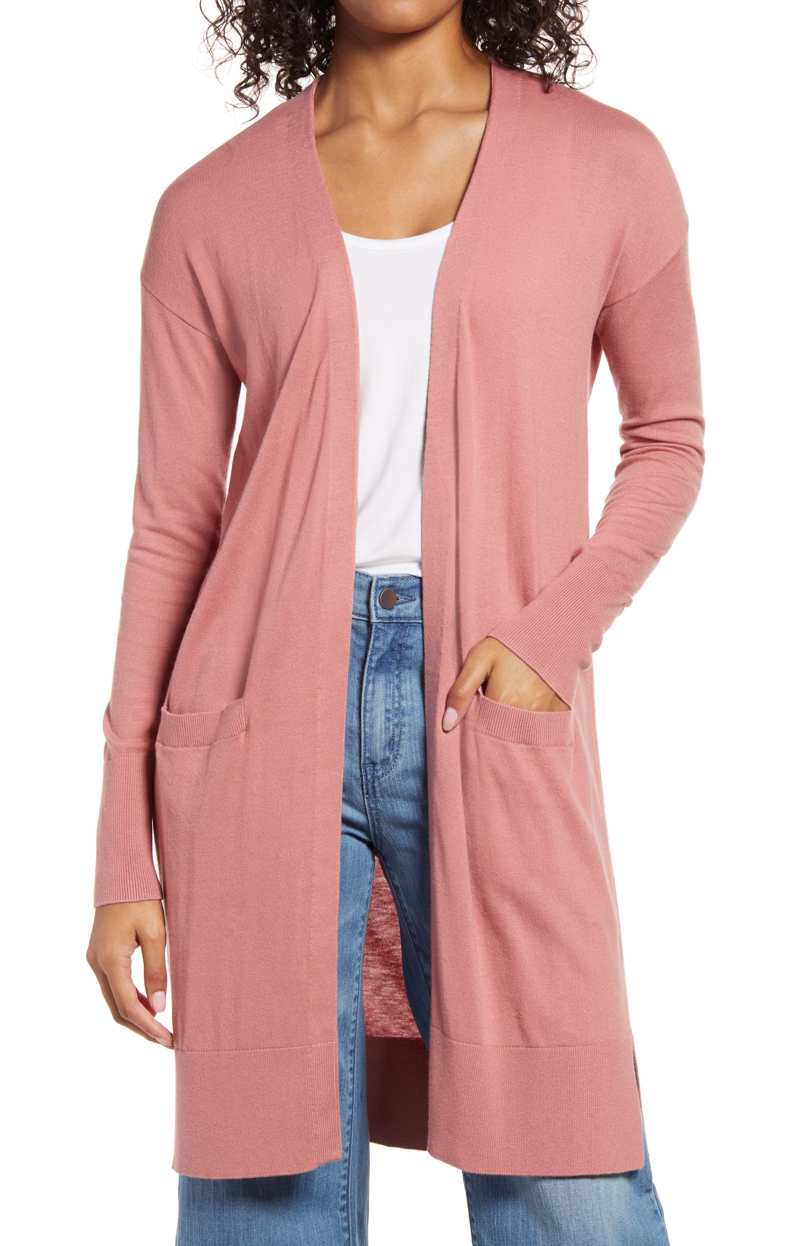 Women's Pink Cardigan Sweaters | Nordstrom