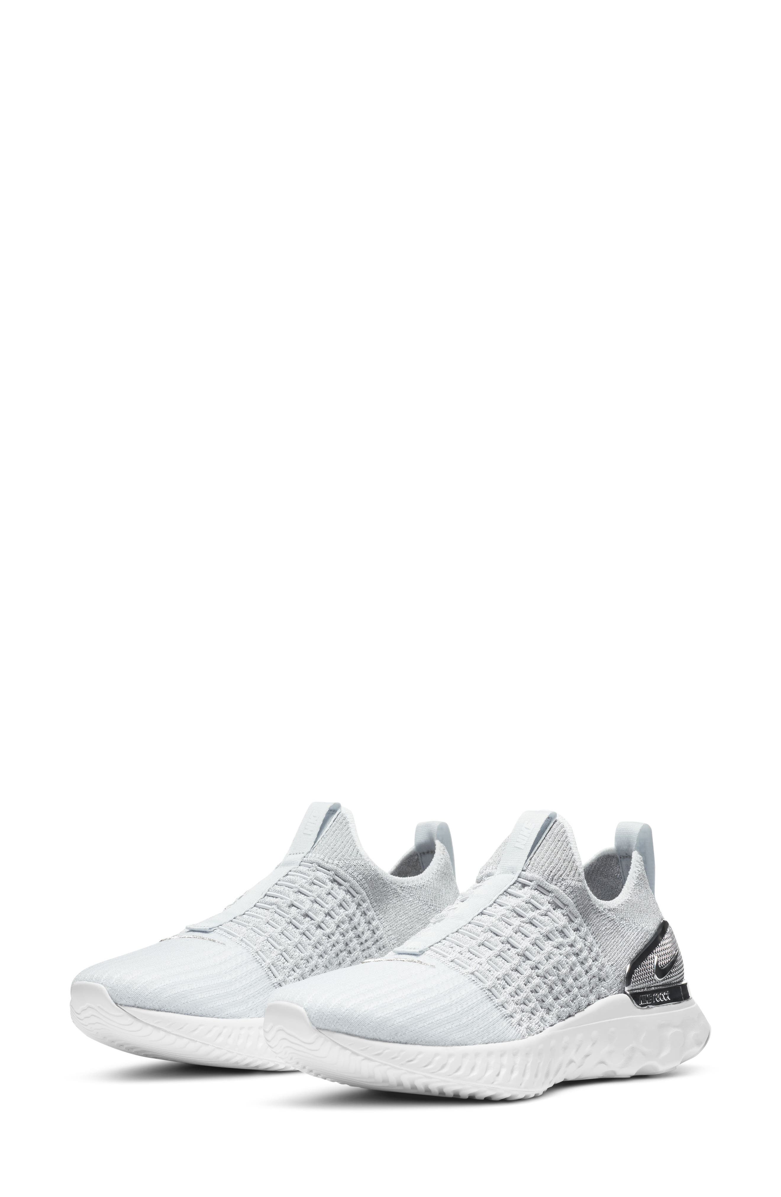 grey and white nike womens shoes