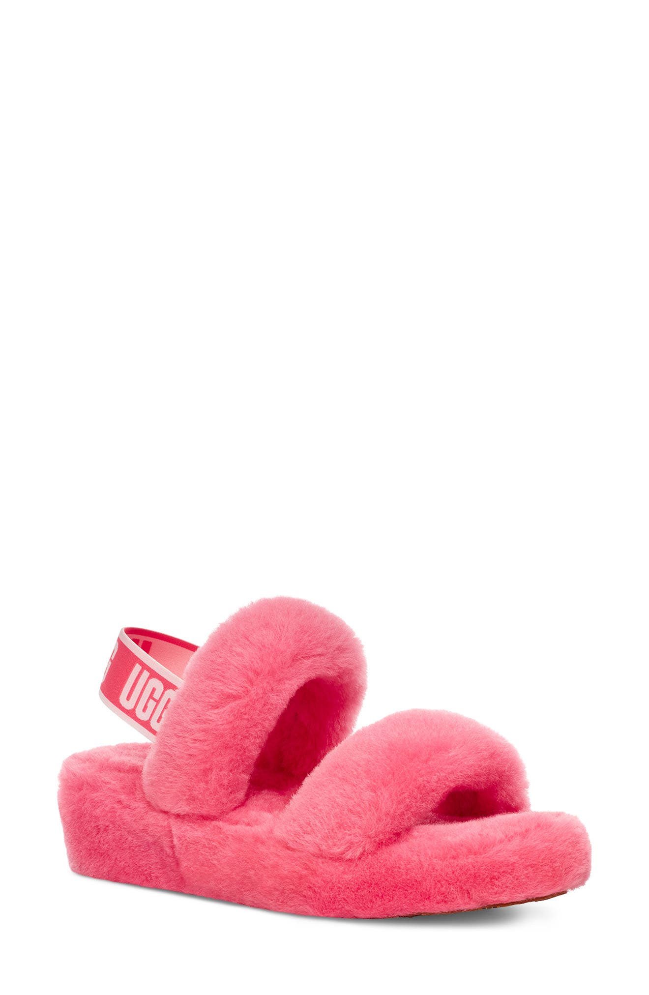uggs sandals pink