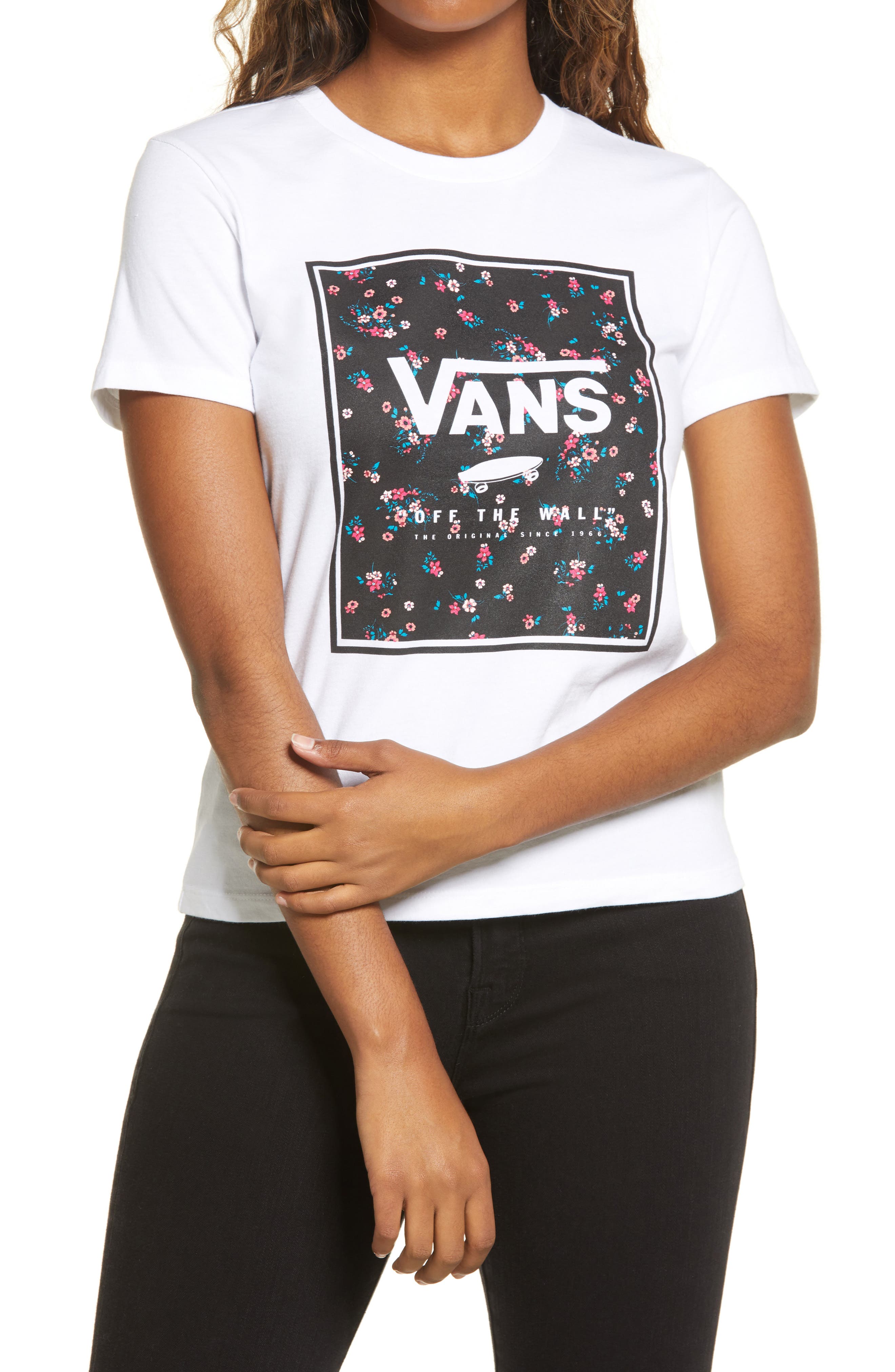 vans t shirt women's sale