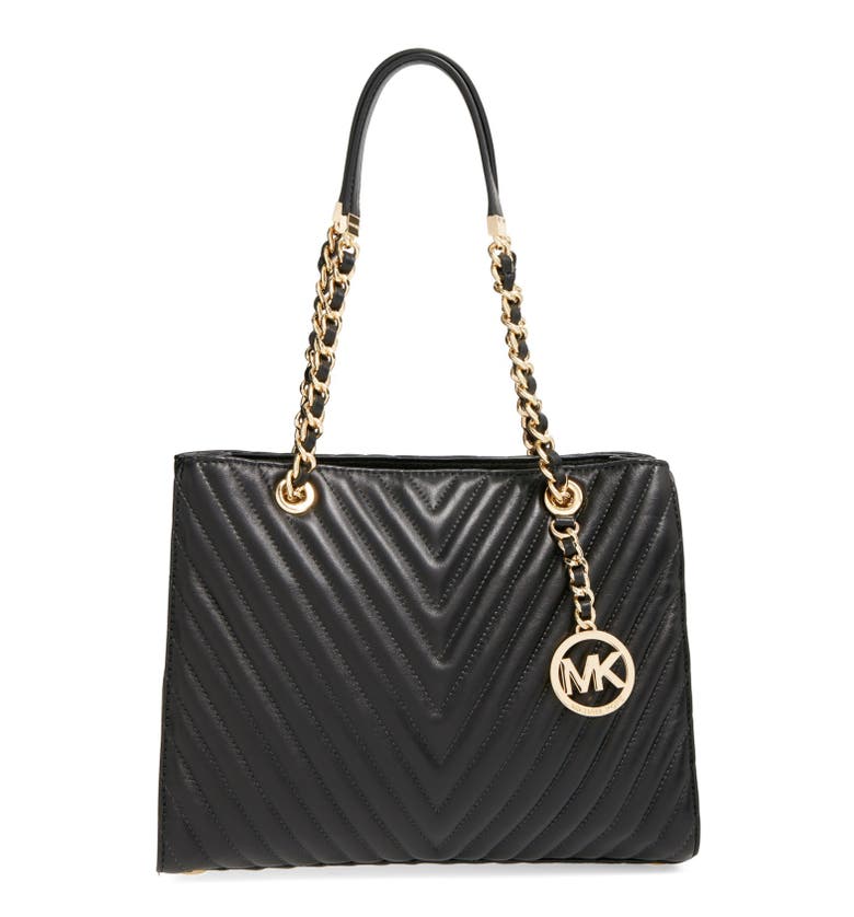 MICHAEL Michael Kors 'Medium Susannah' Quilted Leather Tote | Nordstrom