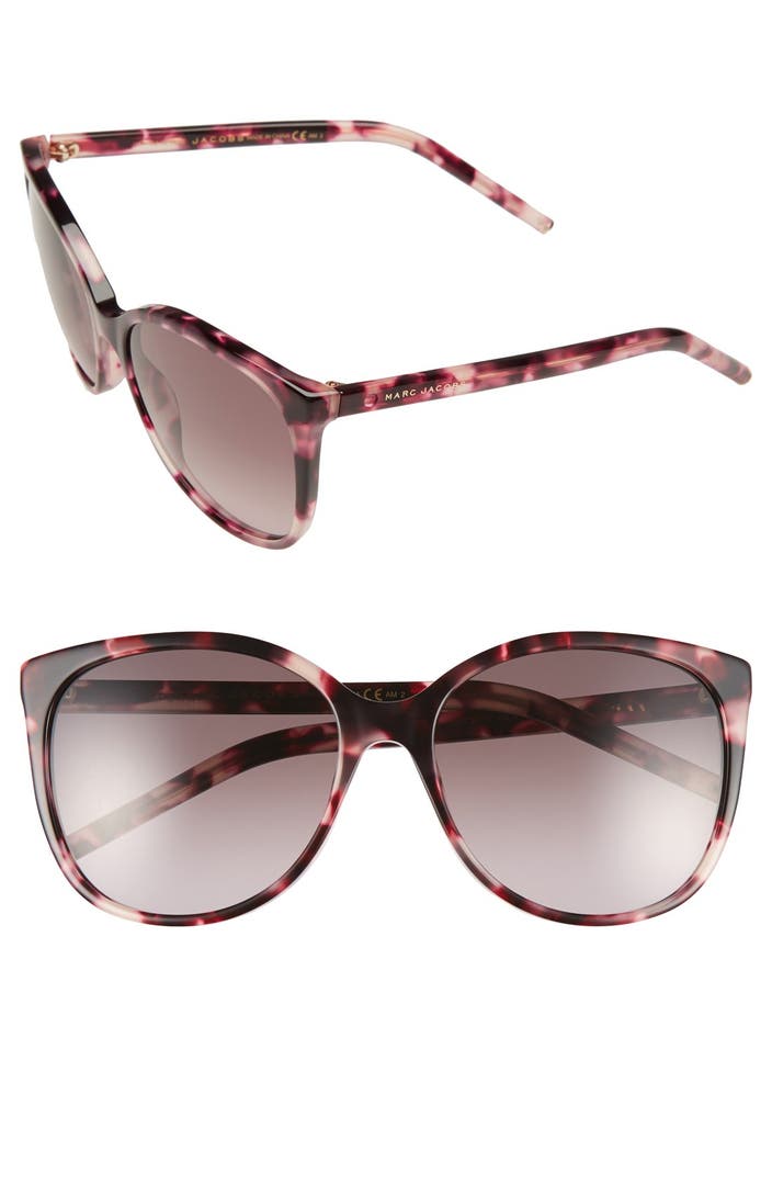 MARC JACOBS 56mm Butterfly Sunglasses | Nordstrom