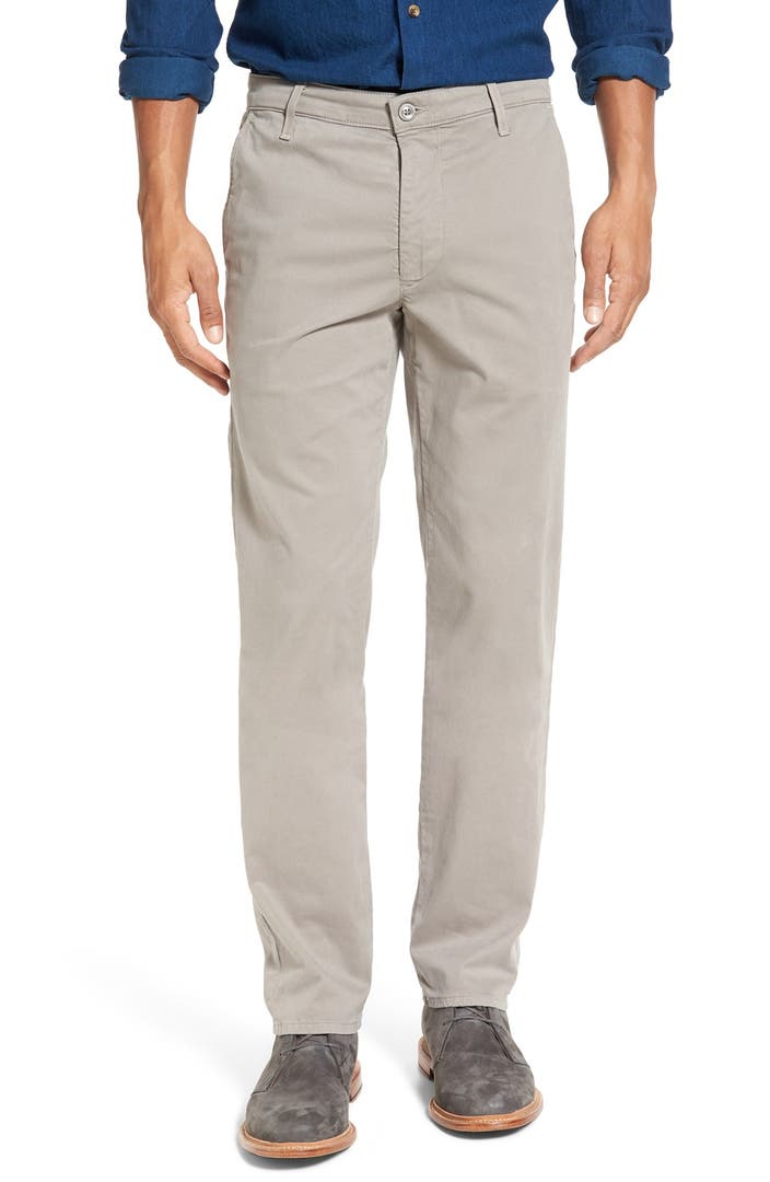 AG 'The Lux' Tailored Straight Leg Chinos | Nordstrom