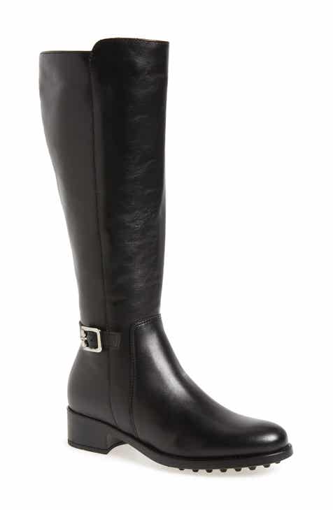 women's black riding boots | Nordstrom