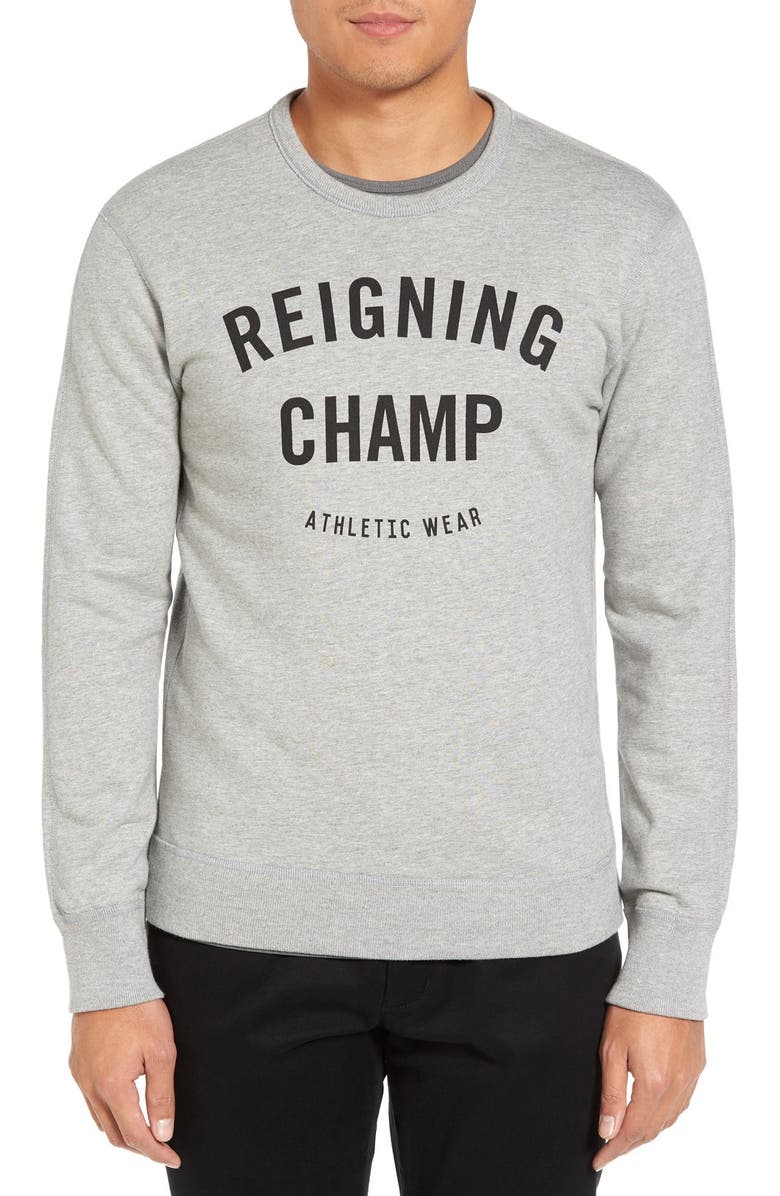 Reigning Champ Gym Logo Crewneck T-Shirt | Nordstrom