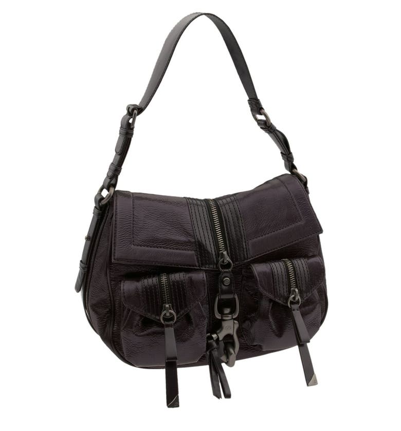 Francesco Biasia Zip Metallic Shoulder Bag | Nordstrom