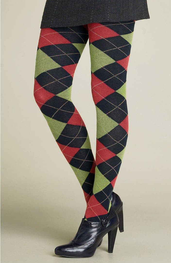 Hue Argyle Sweater Tights | Nordstrom
