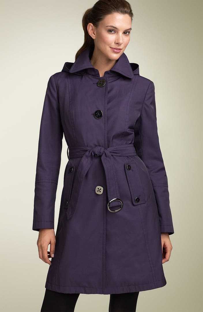 Gallery Satin Twill All Weather Trench Coat | Nordstrom