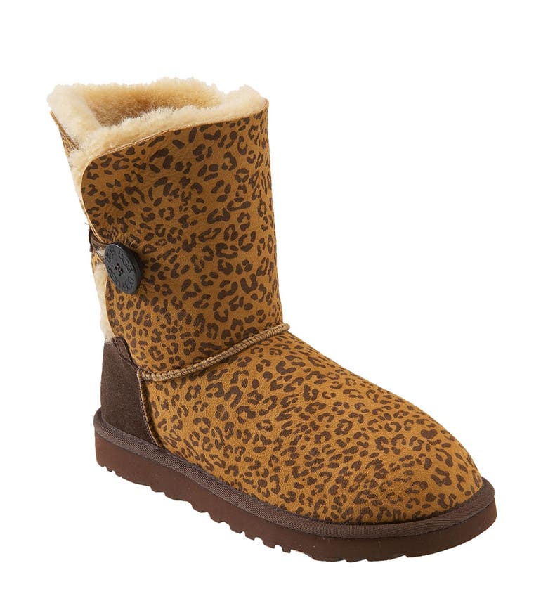 UGG® Australia 'Bailey Button' Leopard Print Boot (Women) (Nordstrom ...
