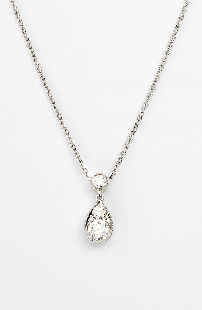 Kwiat 'Sunburst' Diamond Teardrop Pendant Necklace | Nordstrom