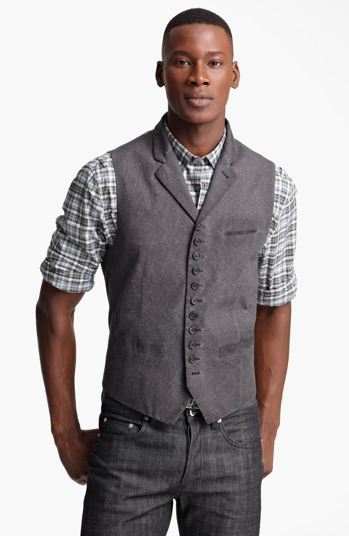 John Varvatos Collection Notch Lapel Vest | Nordstrom