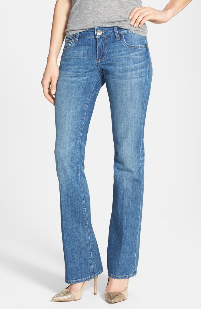 KUT from the Kloth 'Farrah' Baby Bootcut Jeans (Medium Wise) | Nordstrom