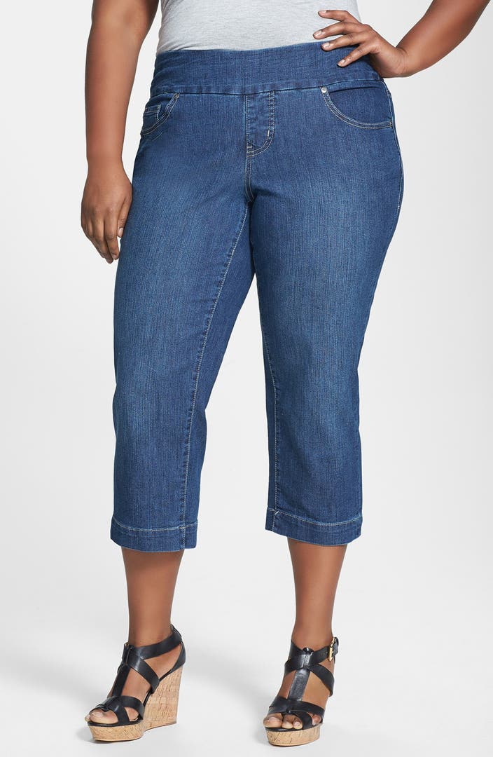 Jag Jeans 'Felicia' Pull-On Crop Jeans (Plus Size) | Nordstrom