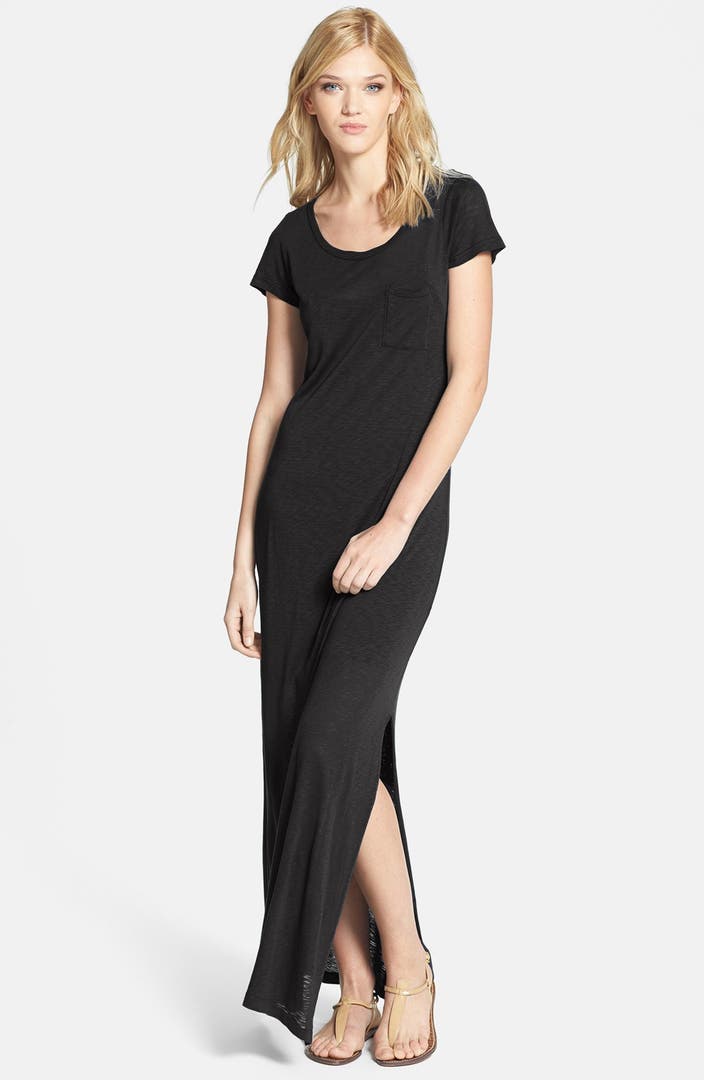 Splendid Slub Knit T-Shirt Maxi Dress | Nordstrom