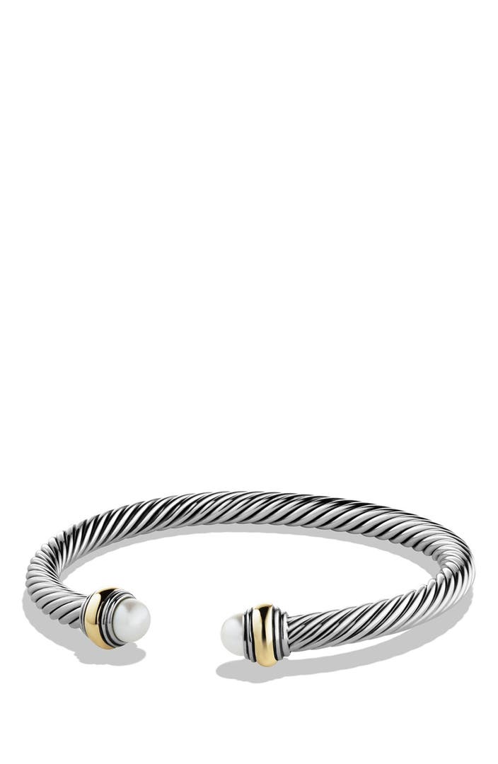 David Yurman 'Cable Classic' Bracelet with Gold | Nordstrom