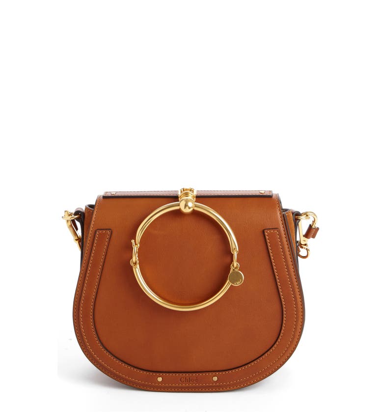 Chloé Medium Nile Leather Bracelet Saddle Bag | Nordstrom