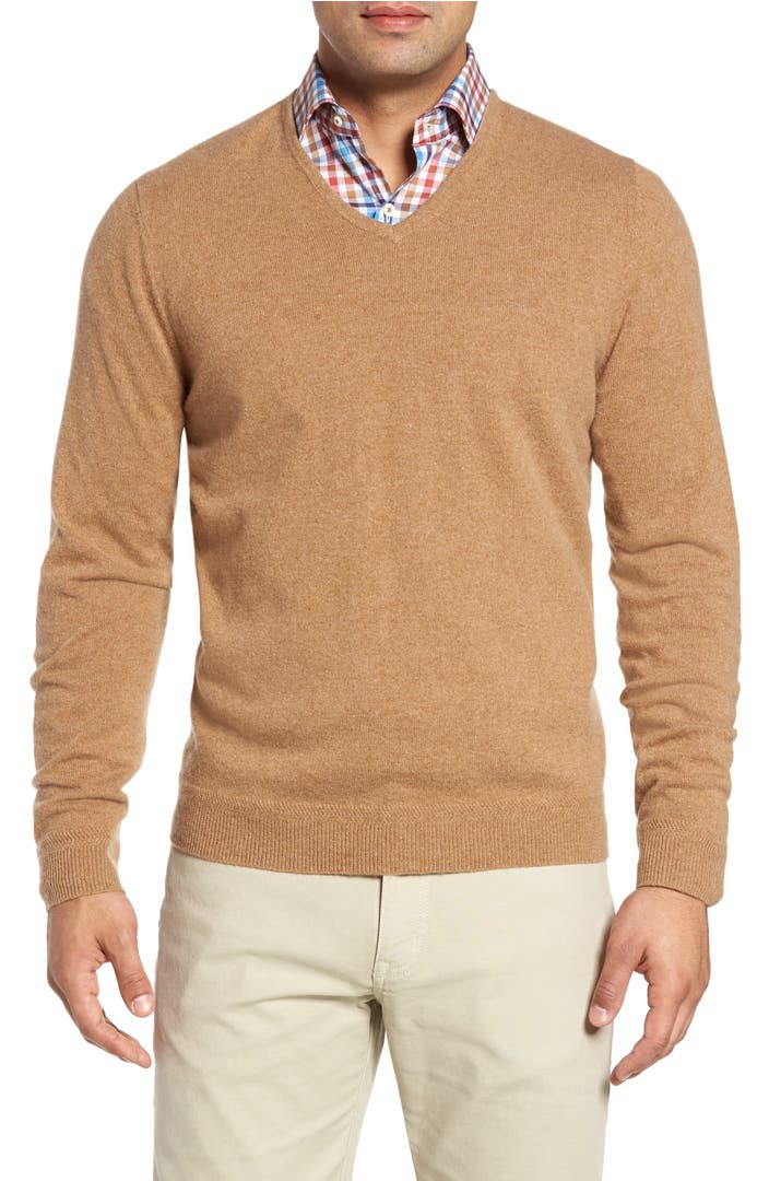 John W. Nordstrom Cashmere V-Neck Sweater (Regular & Tall) | Nordstrom