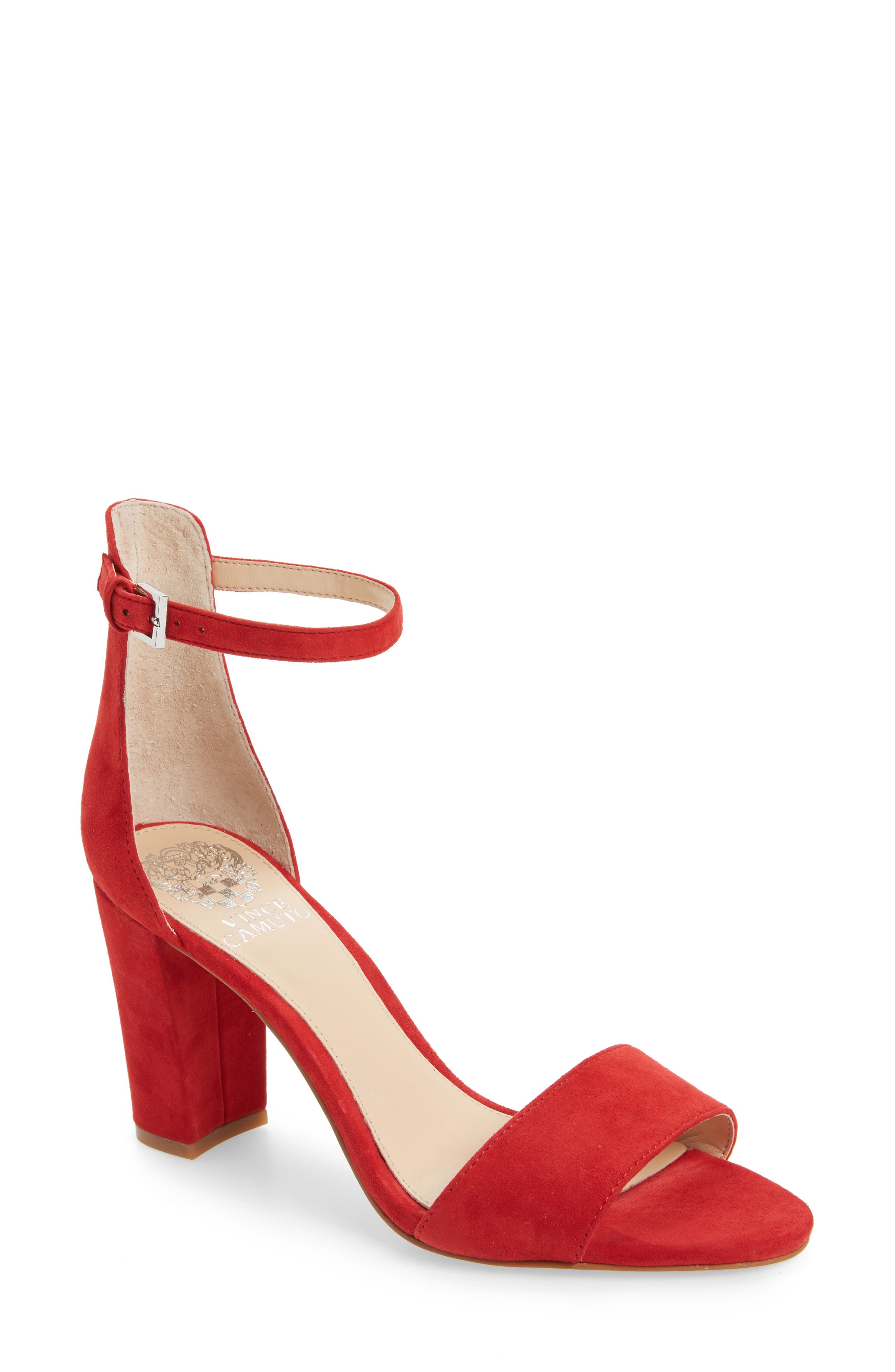 Red Sandal Heels - Heel Direct