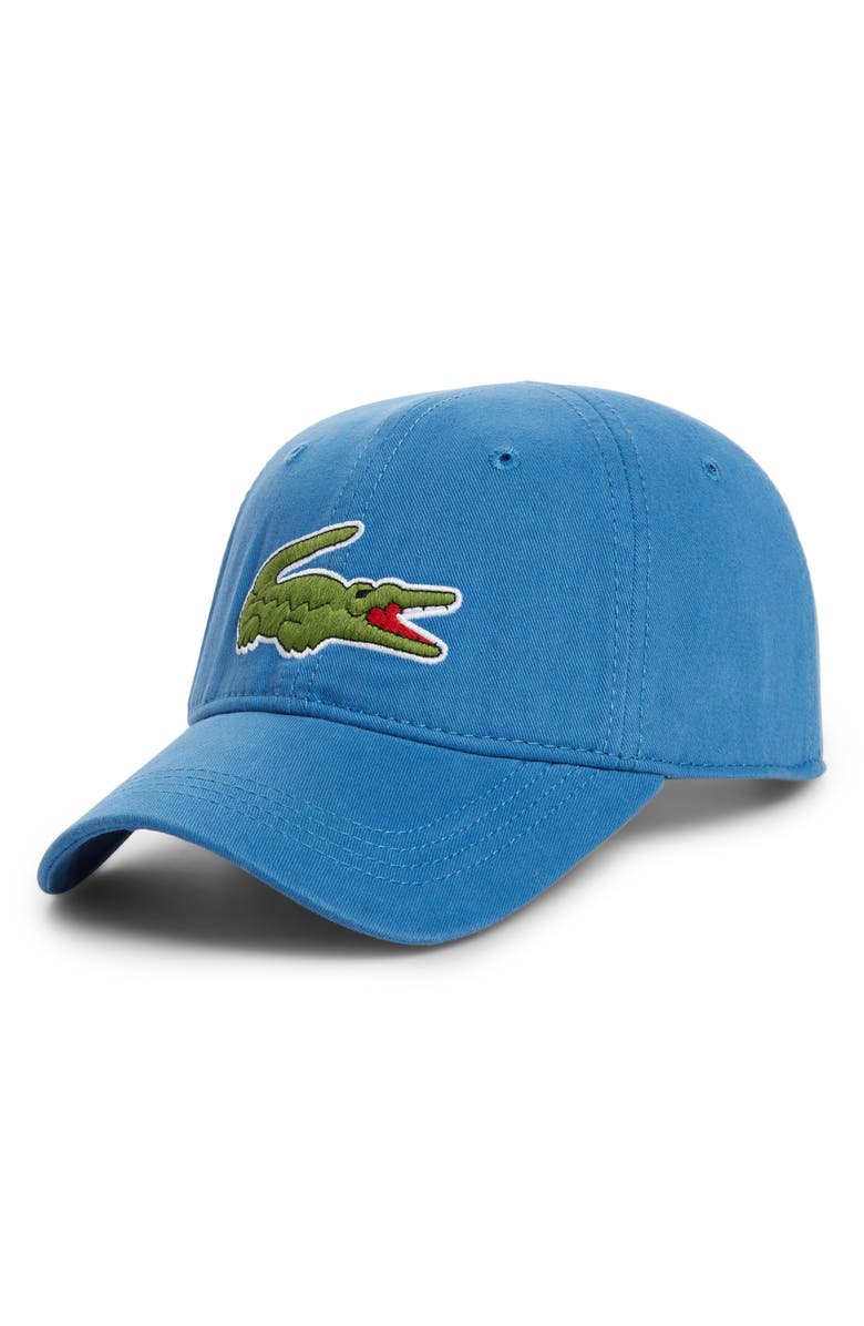 Lacoste 'Big Croc' Logo Embroidered Cap | Nordstrom