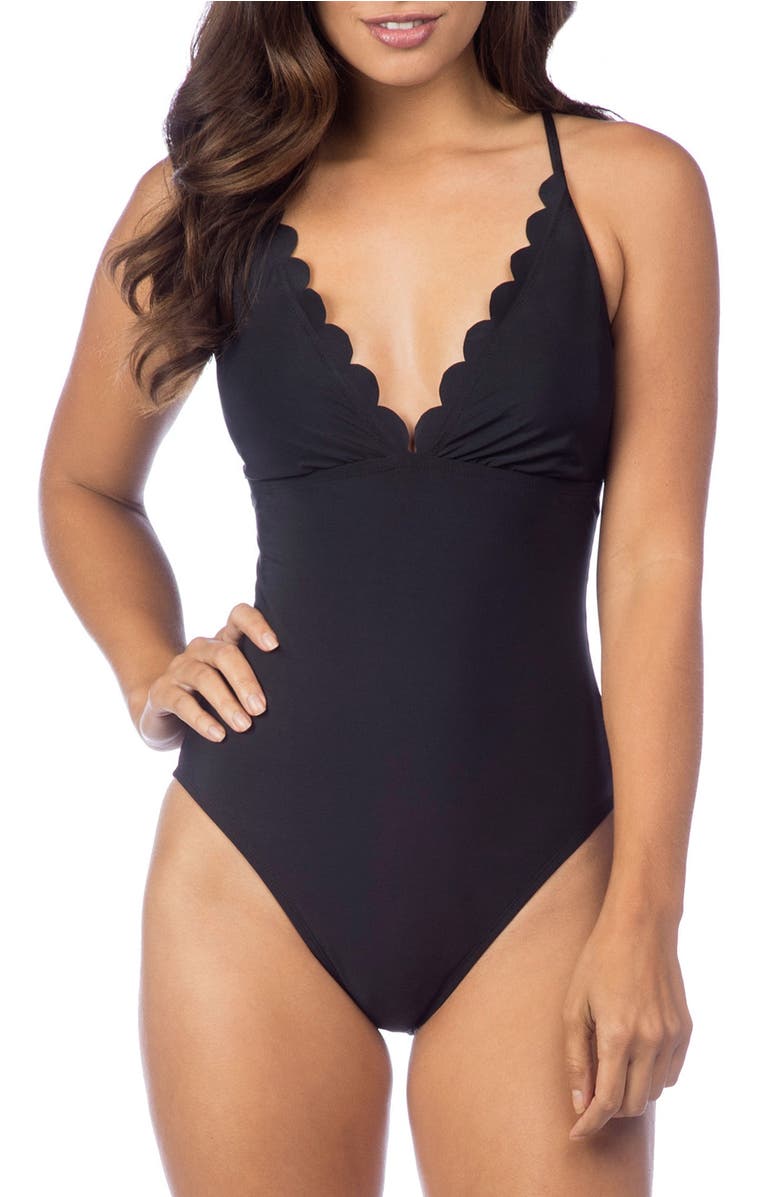 Women's La Blanca Petal Pusher One-Piece Swimsuit