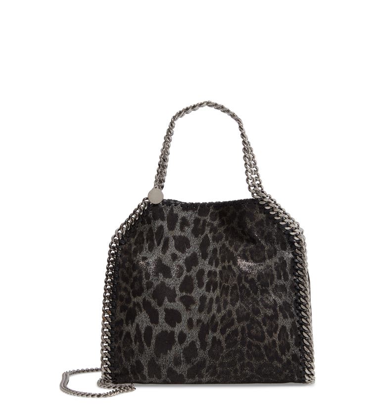 Stella McCartney Mini Falabella Leopard Print Faux Leather Tote | Nordstrom