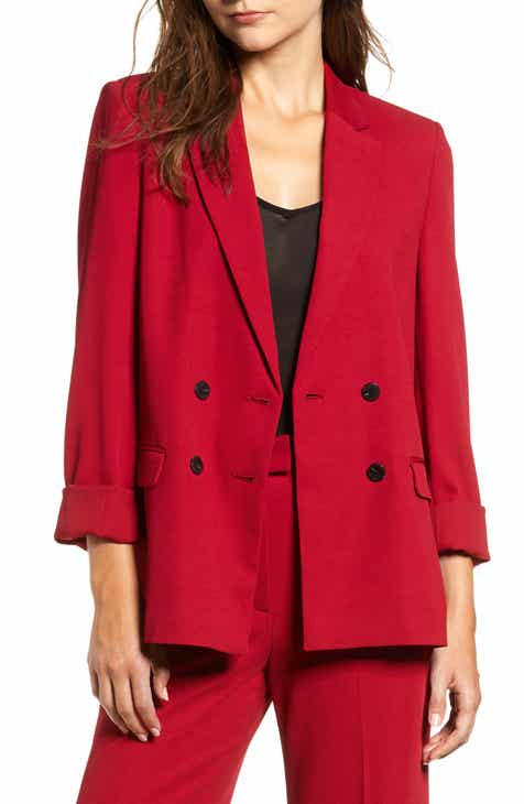 Women's Red Coats, Jackets & Blazers | Nordstrom