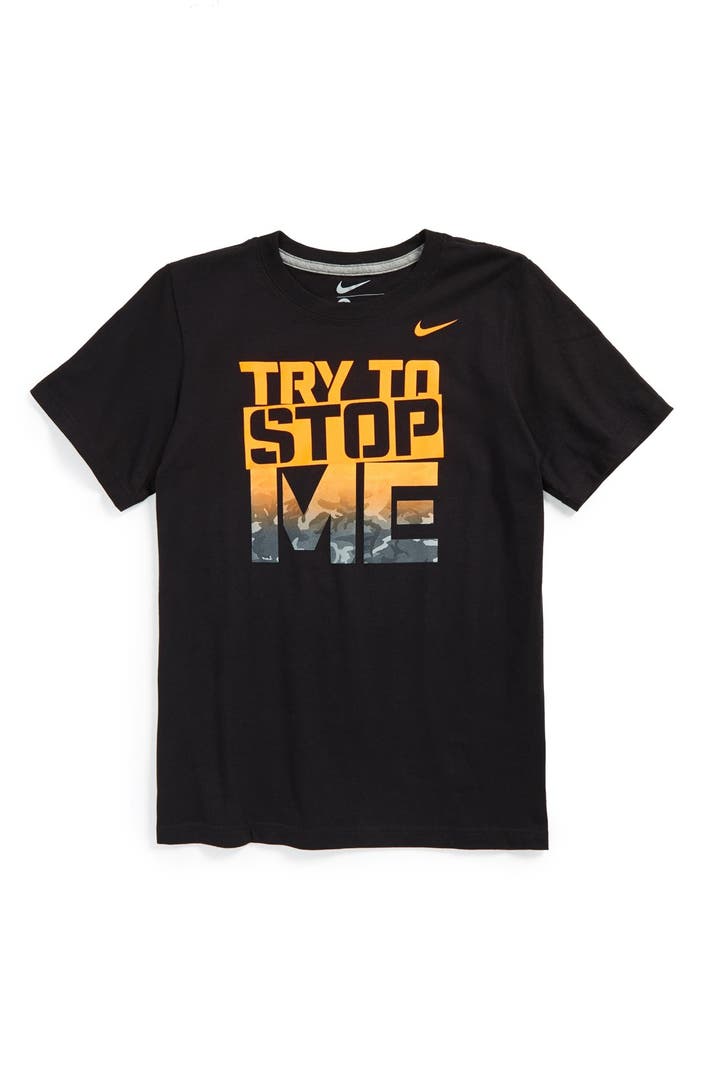Nike 'Try to Stop Me' T-Shirt (Big Boys) | Nordstrom