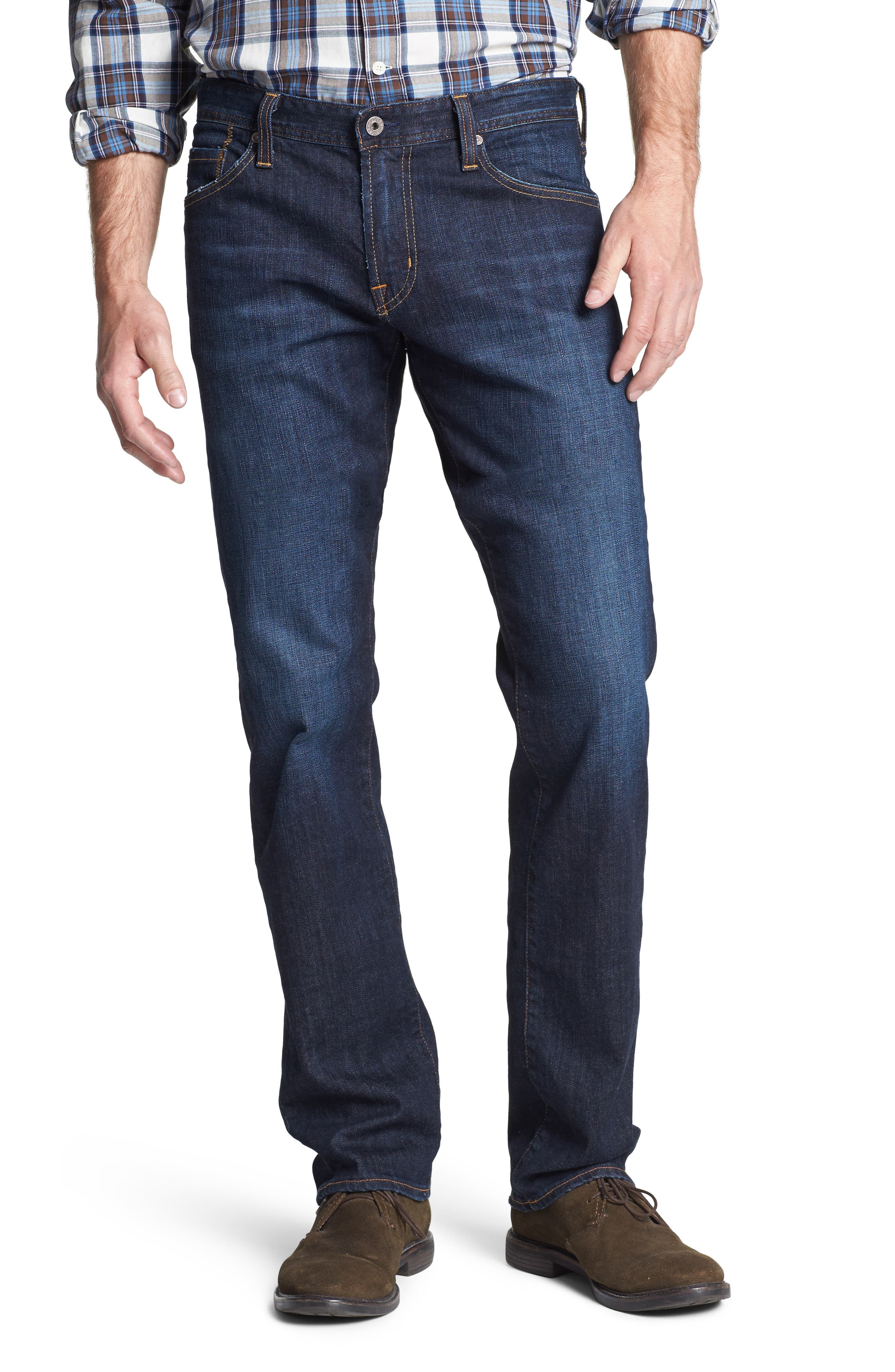 shoes to wear with straight leg jeans mens