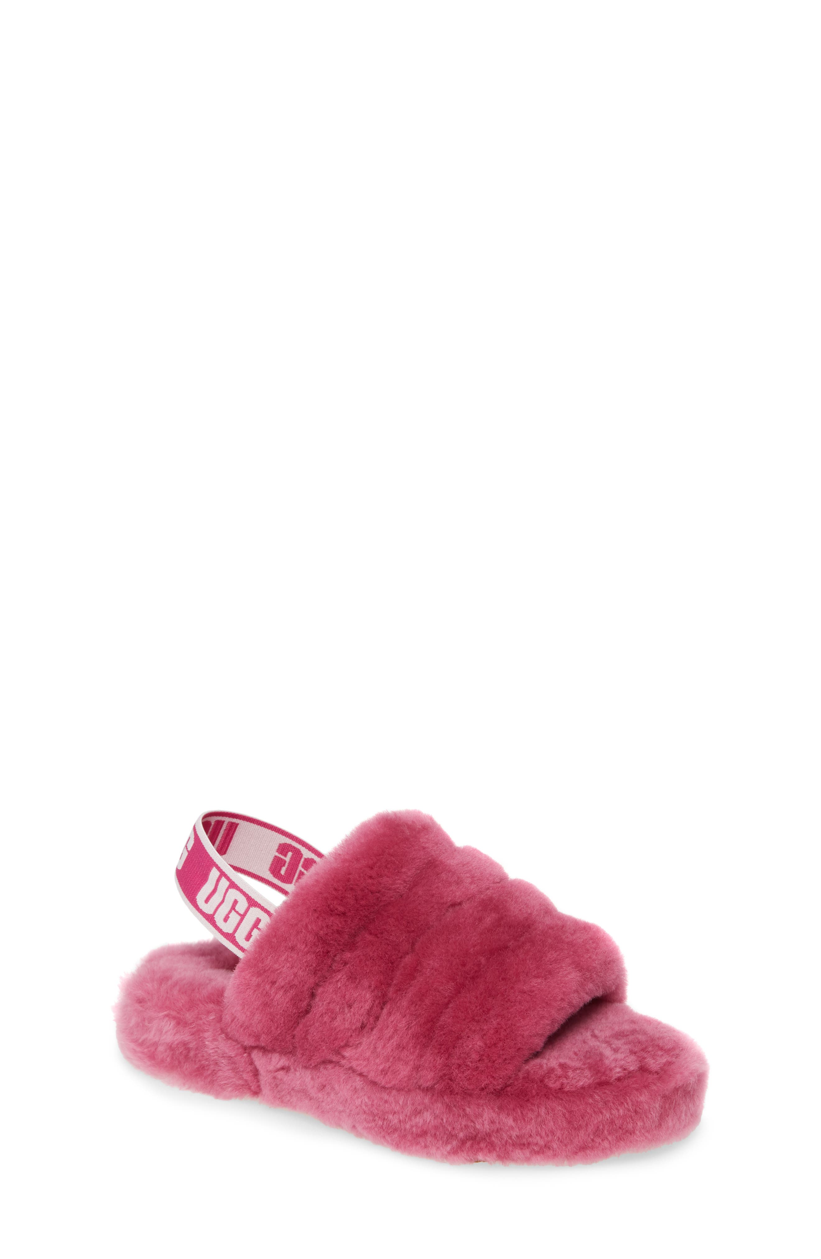 childrens pink ugg slippers