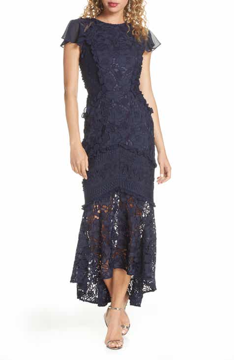 navy lace dress | Nordstrom