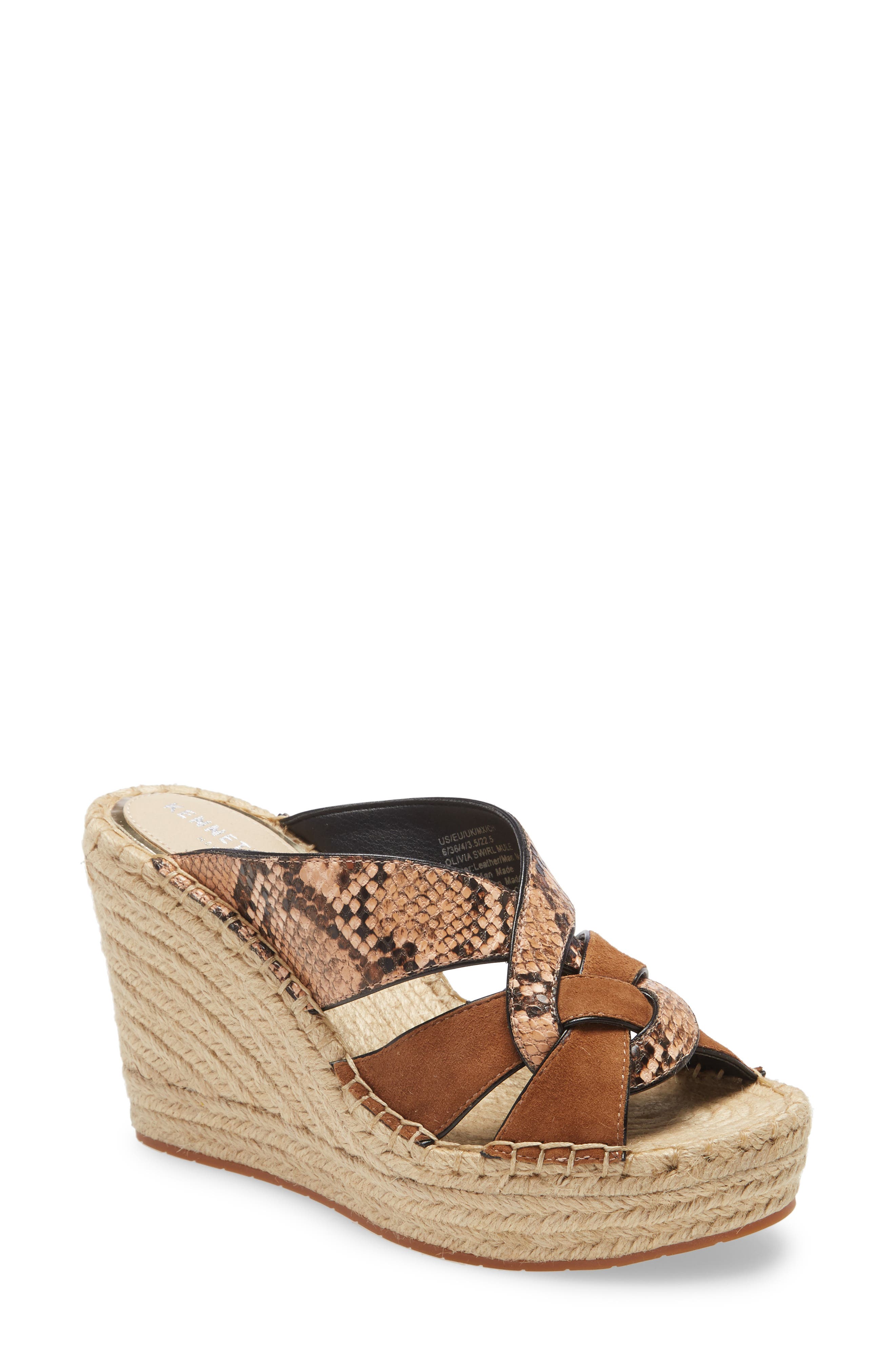 kenneth cole jules strappy slide sandal