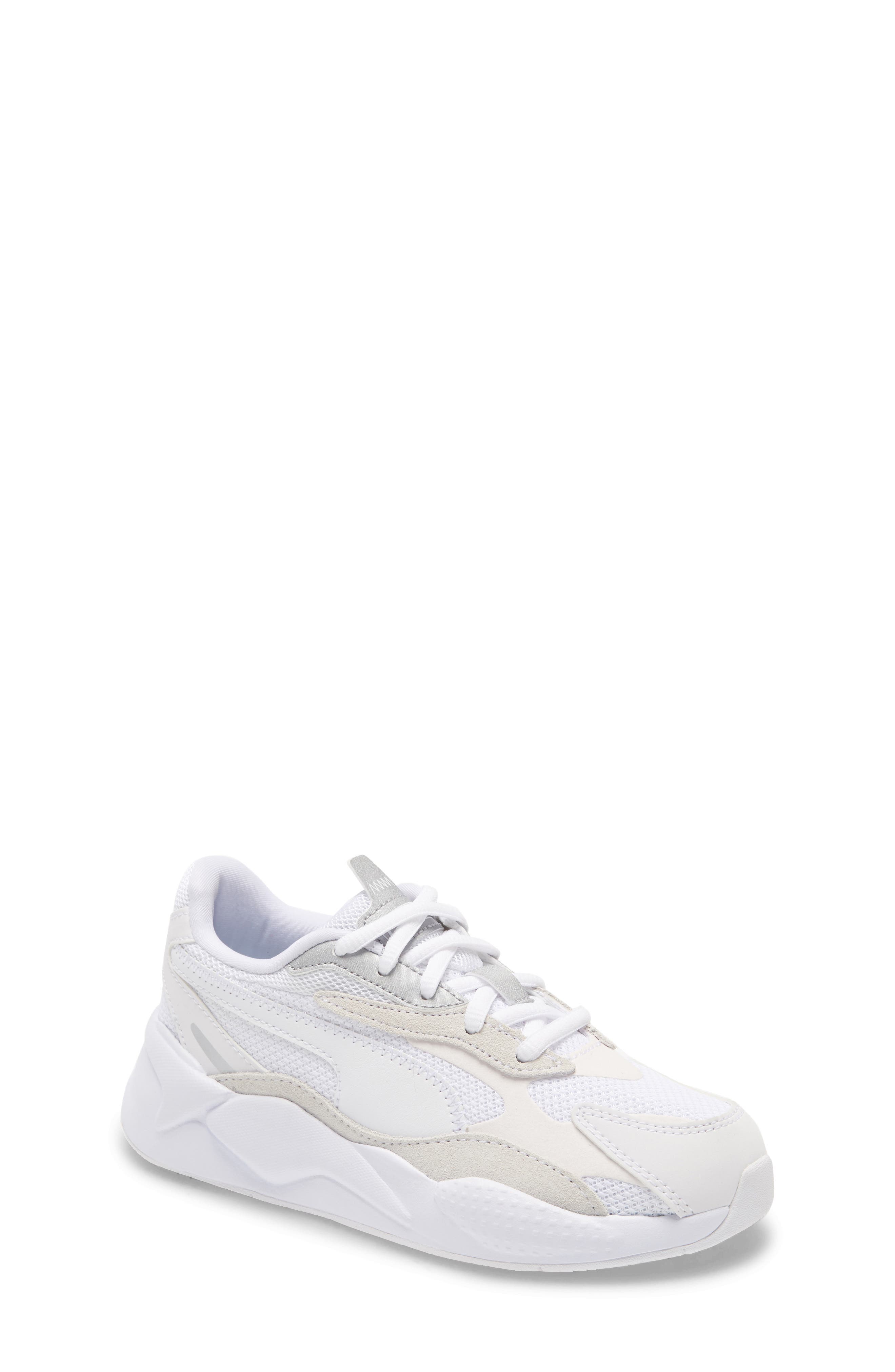 girls white puma shoes