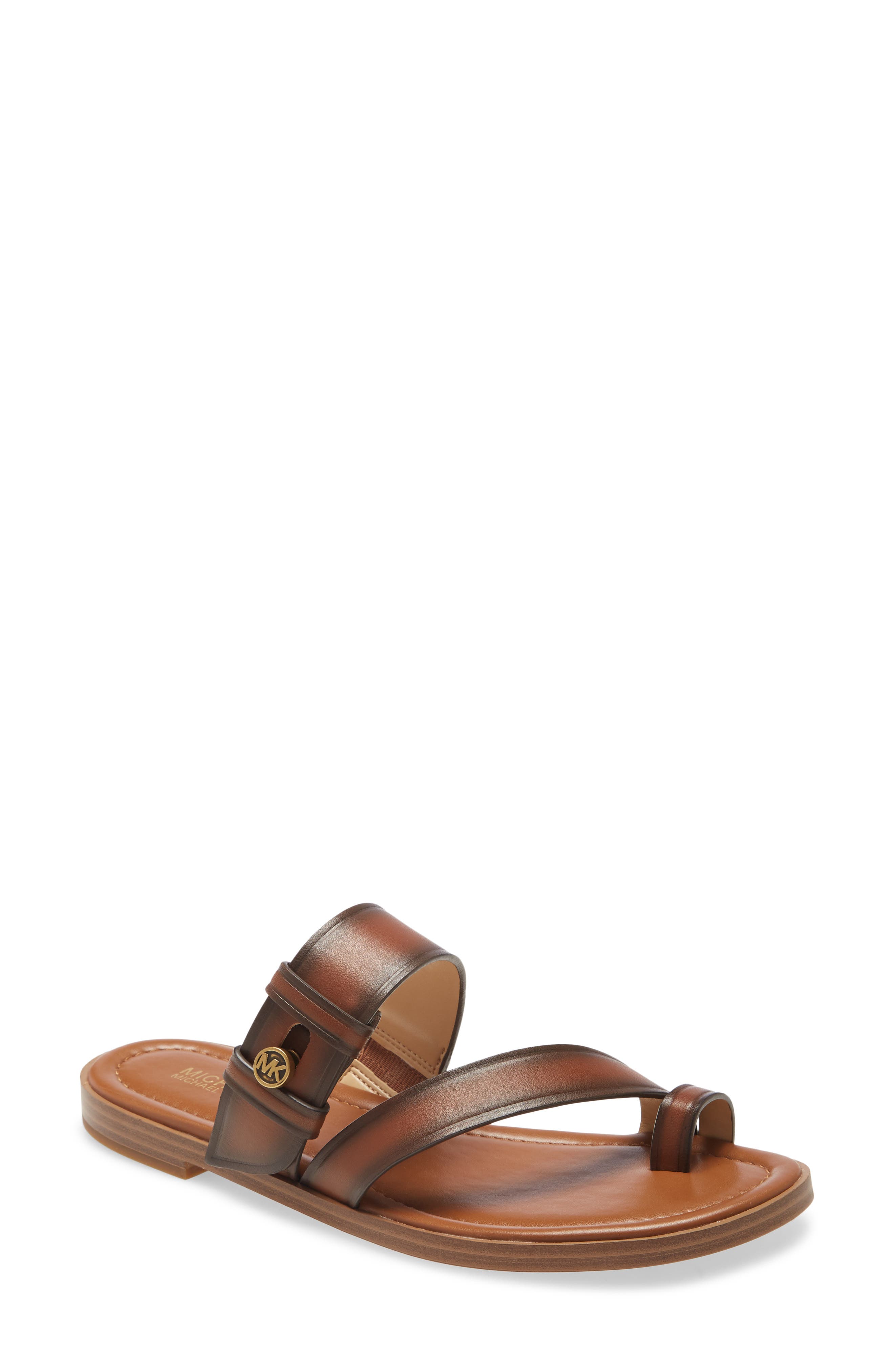 womens leather sandals on sale