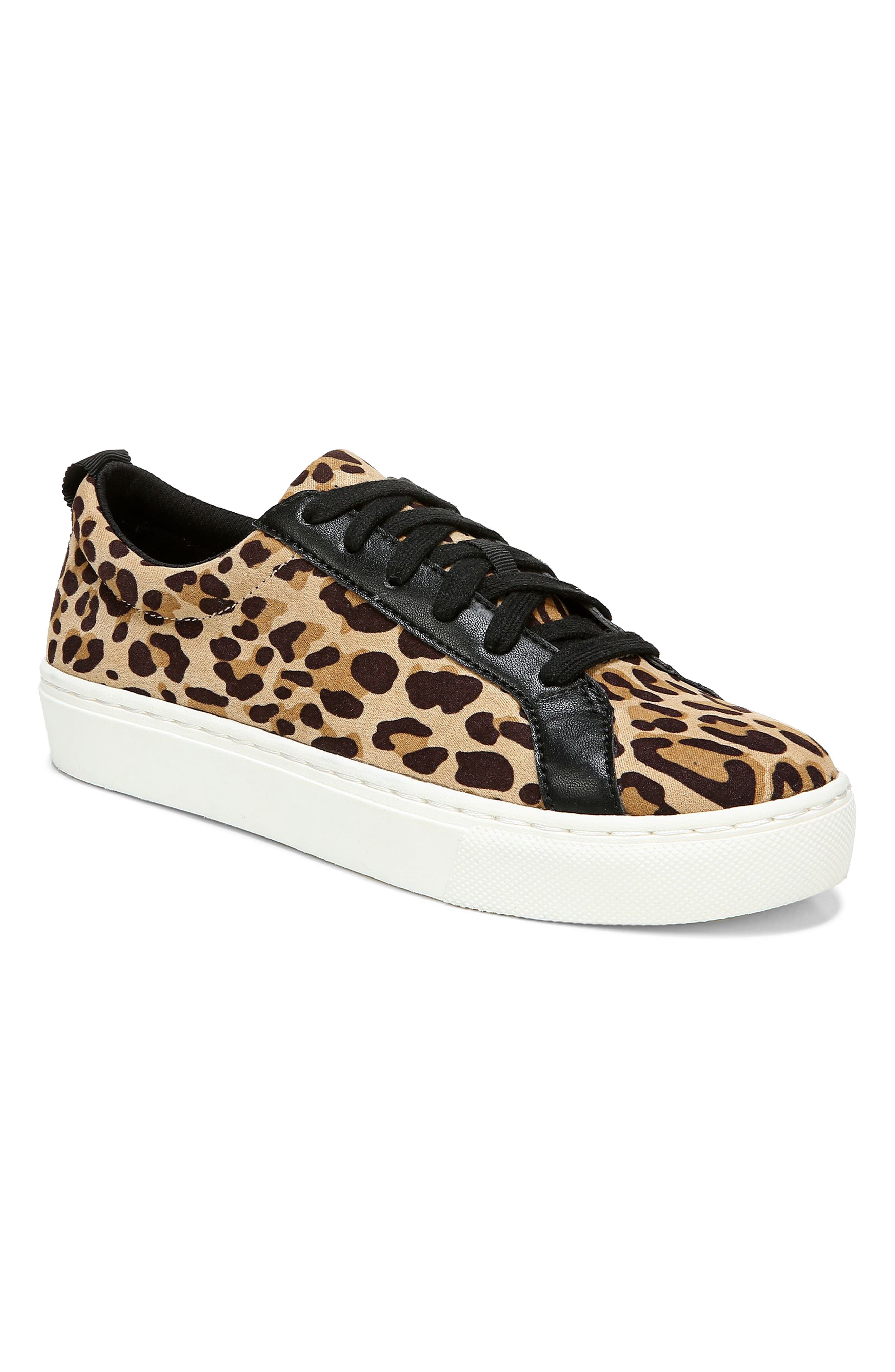dr scholl's leopard sneakers