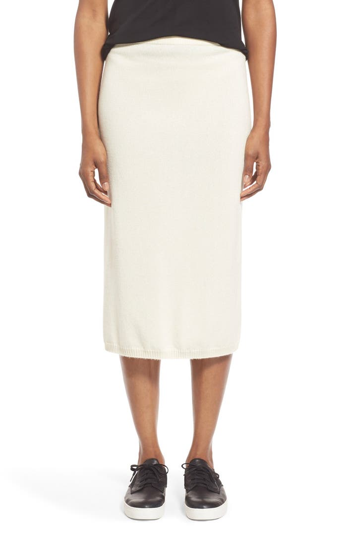 Eileen Fisher Cashmere Knit Pencil Skirt | Nordstrom