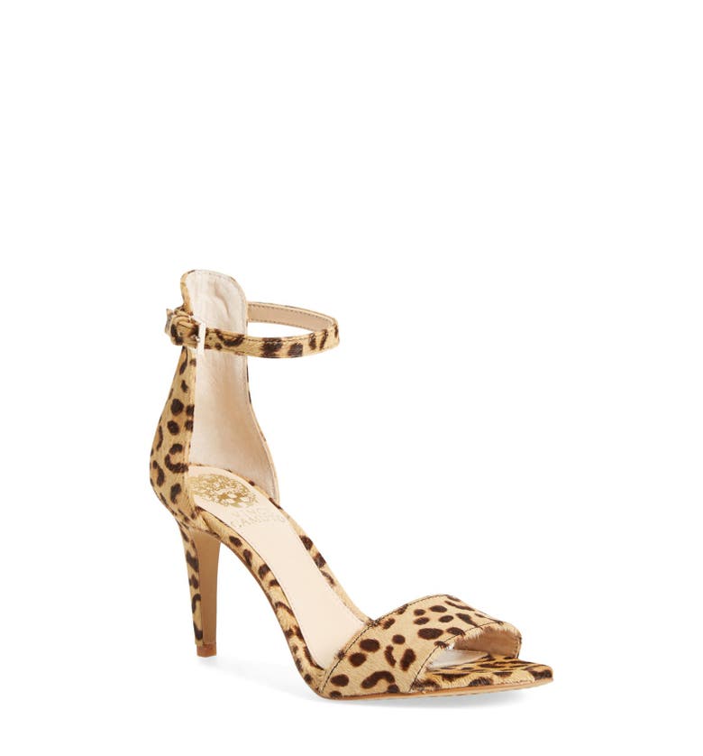 Vince Camuto 'Court' Calf Hair Ankle Strap Sandal (Women) | Nordstrom