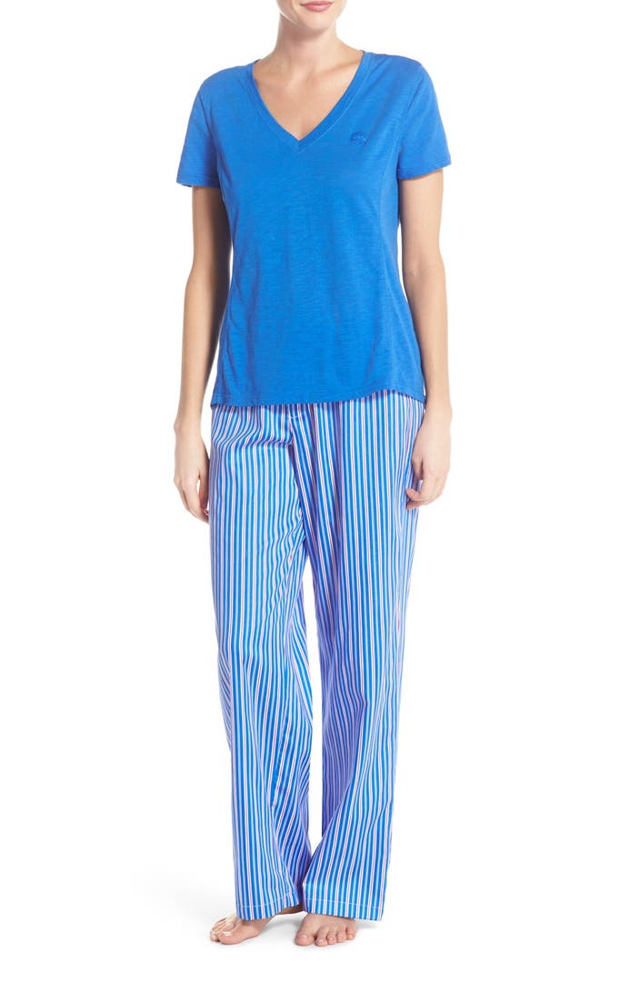 Lauren Ralph Lauren Print Cotton Pajamas | Nordstrom