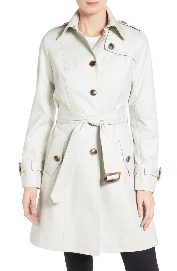 Pendleton 'Pacific Crest' Single Breasted Trench Coat (Regular & Petite ...