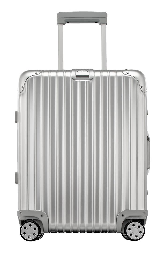 RIMOWA Topas 22-Inch Cabin Multiwheel® Aluminum Carry-On | Nordstrom