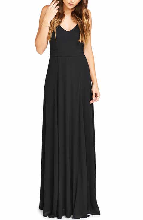 long black dress | Nordstrom