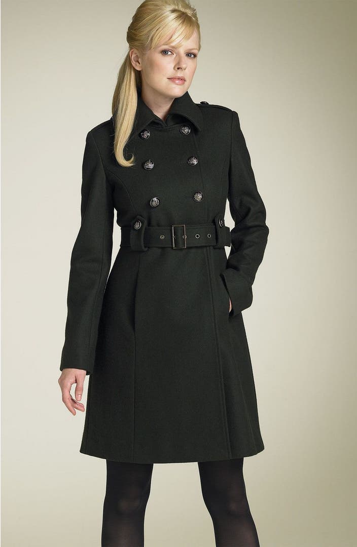 GUESS by Marciano High Waist Military Coat | Nordstrom