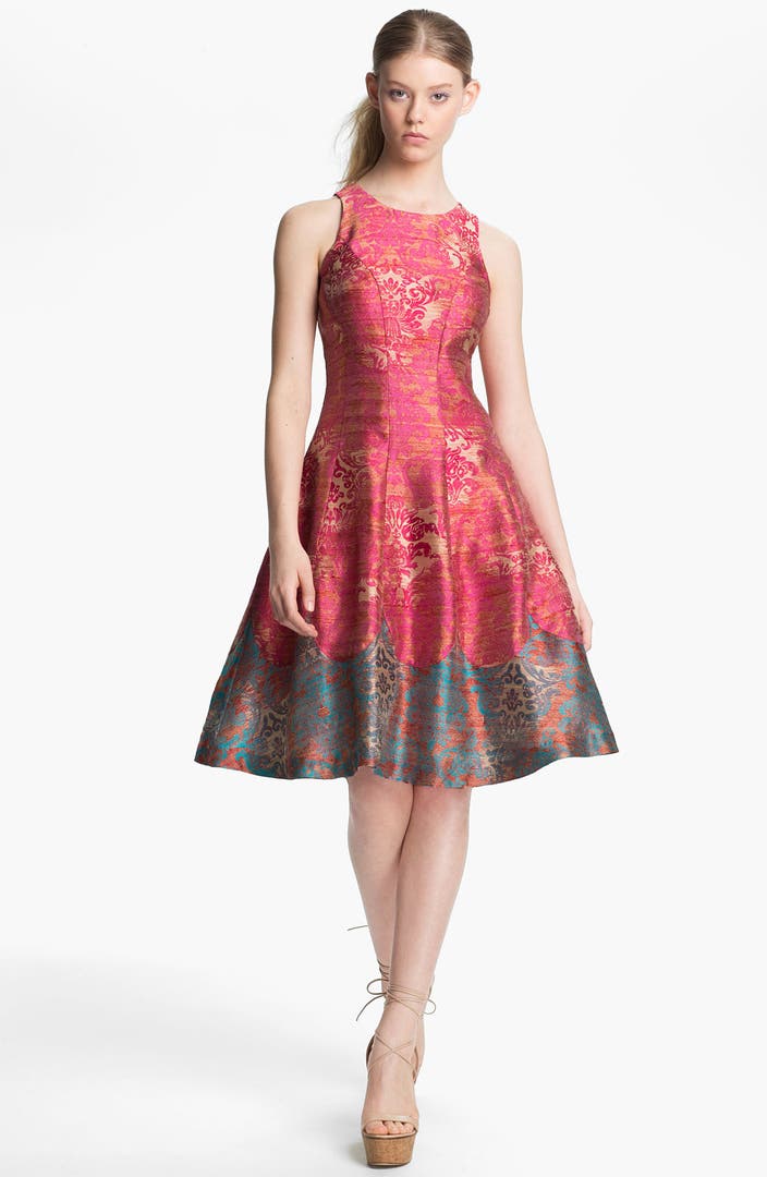 Tracy Reese 'Michelle' Jacquard Fit & Flare Dress | Nordstrom